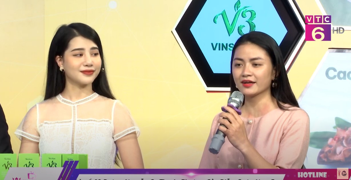 Khán giả trải nghiệm sản phẩm trên TVshopping Queen